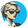 Job interview coach icon